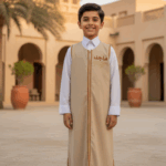 Traditional Qatari-Style Boy's Vest