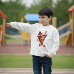 Off-white sweater for kids