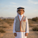 Boys’ Qatar National Day Embroidered Vest