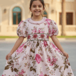 Heirloom Pink Peony Dress