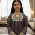 "Mini Rose Bloom" Children's Dress