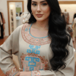 Beige jalabiya