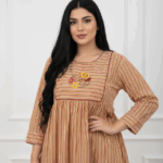 Empire waist A-line Jalabiya