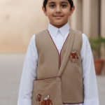 Camel Embroidered Set