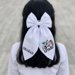 "Back to School" Crepe Hair Bow