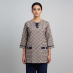 Gingham Check Tunic & Trouser Set