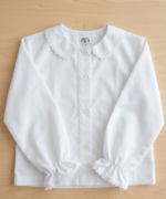 ⁦Scalloped Peter Pan Blouse⁩ - الصورة ⁦2⁩