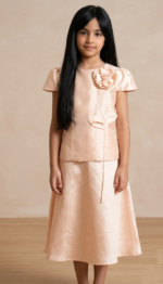 Elegant Floral Blossom Two-Piece Set - Image 2